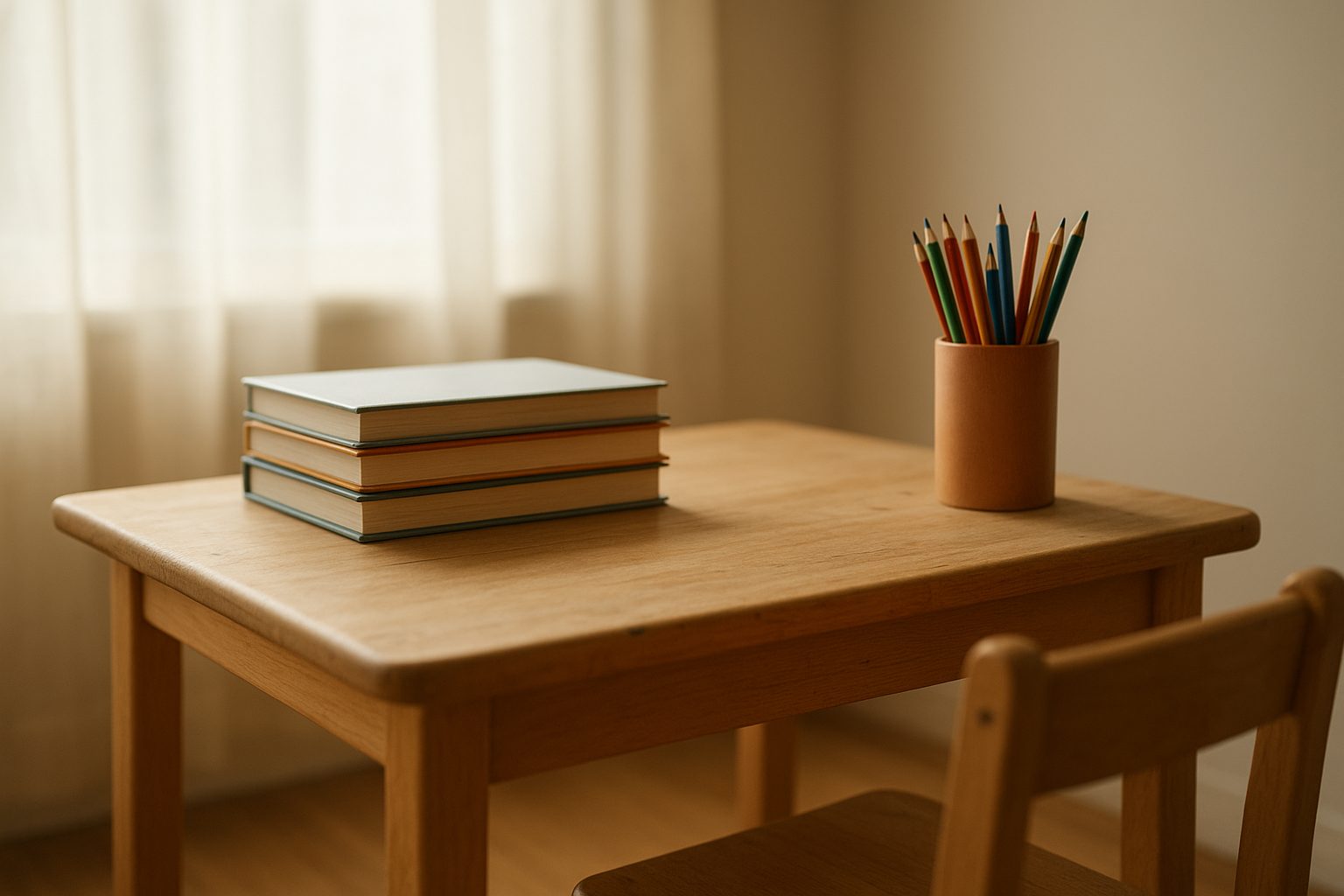 a children picture book lying open face down on a sofa arm beside a folded blanket